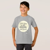 月まで愛して Tシャツ (正面フル)
