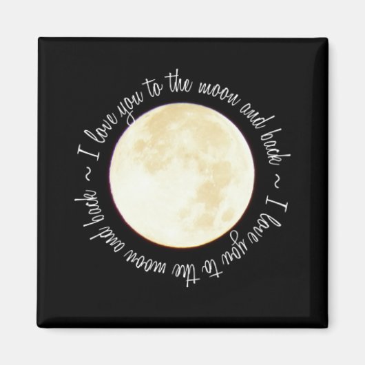 月まで愛せよ マグネット (正面)