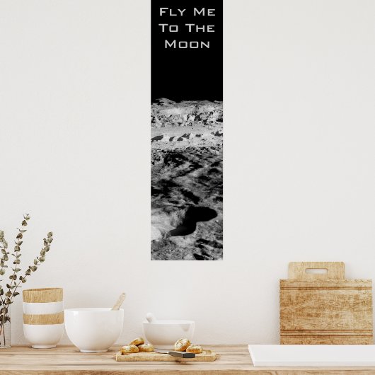 月まで飛んでくれ ポスター (キッチン)