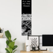 月まで飛んでくれ ポスター (ホームオフィス)