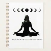 月も時を経る プランナー手帳 (正面)