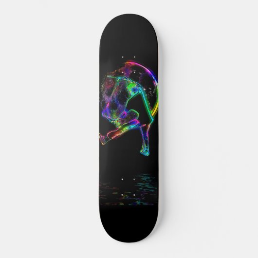 月をスクート – スクーターChamp スケートボード (正面)