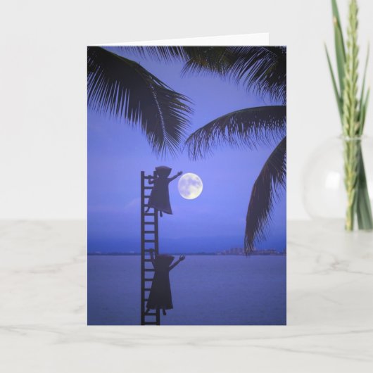 月を与えるため カード (正面)