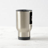 月を持つお父さんの小さな女の子 トラベルマグ (中央)