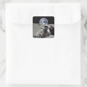 月を掘る スクエアシール (バッグ)