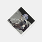 月を掘る スタンダードカクテルナプキン (角)