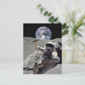 月を掘る ポストカード (スタンド正面)