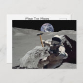 月を掘る ポストカード (正面/裏面)