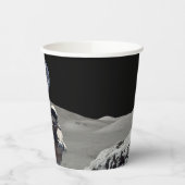 月を掘る 紙コップ (左)