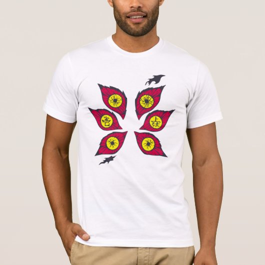 月を斬る者Tシャツ Tシャツ (正面)