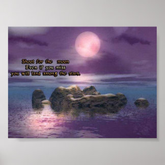 月を狙って撃つ ポスター