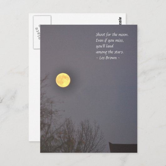 月を狙って撃つ ポストカード (正面/裏面)