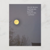 月を狙って撃つ ポストカード (正面)