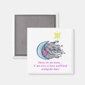 月を狙って撃つ マグネット (正面/裏面)