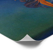 月を目指してリーチ – エドワード・メイソン・エグレストン ポスター (角)