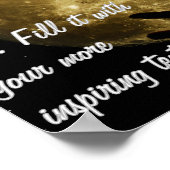 月を見つめる少女 ポスター (角)