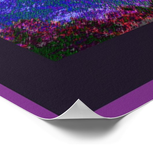 月を訪れる ポスター (角)