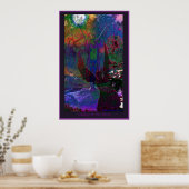 月を訪れる ポスター (キッチン)