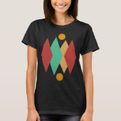 月を超える4つのピーク #1 Tシャツ (正面)