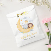 月を越えてかわいいサファリの動物たちとバッグを楽しむ フェイバーバッグ (封をした状態)