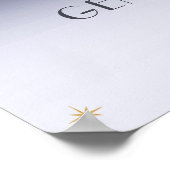 月を越えてかわいいジェンダーがパーティー歓迎 ポスター (角)