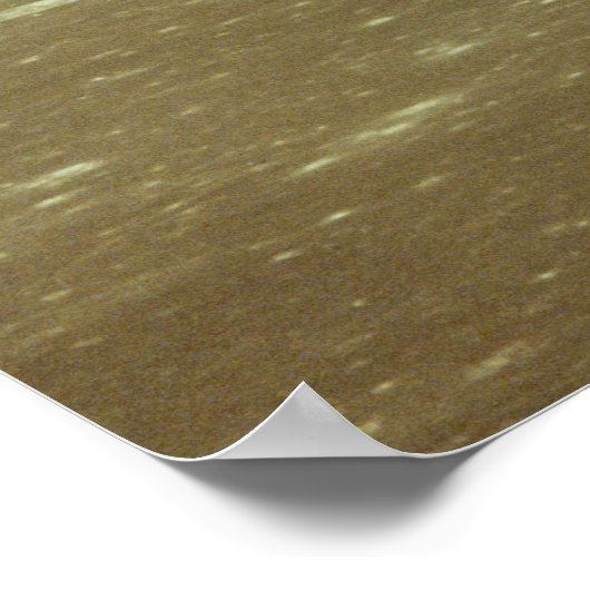 月を越えて昇る地球 ポスター (角)