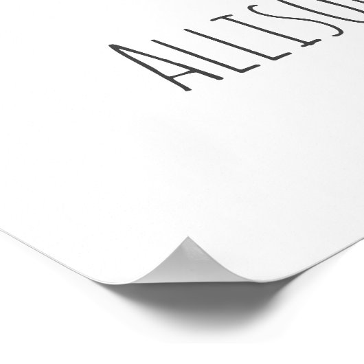 月を越えてboho歓迎男女兼用のサイン ポスター (角)