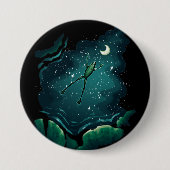 月を越える飛躍 缶バッジ (正面)