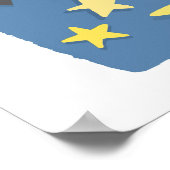 月を飛び越えた牛のポスター ポスター (角)