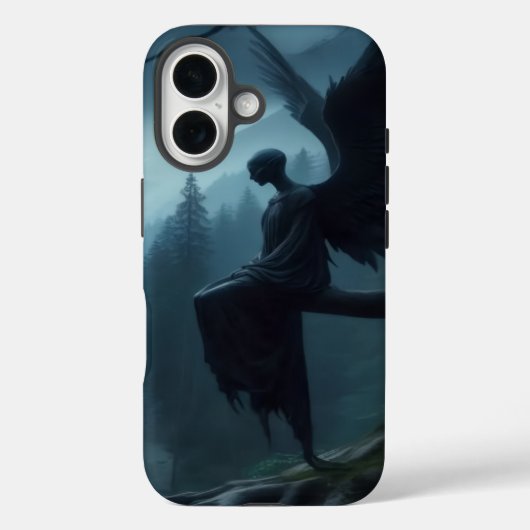 月を contemplation Case-Mate iPhoneケース (裏面)
