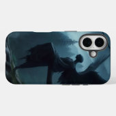 月を contemplation Case-Mate iPhoneケース (裏面 (横))