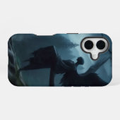 月を contemplation iPhone 16ケース (裏面横)
