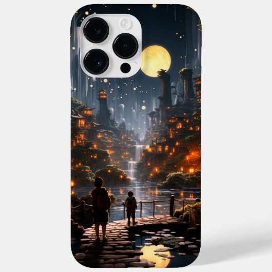 月アート景 Case-Mate iPhoneケース (裏面)