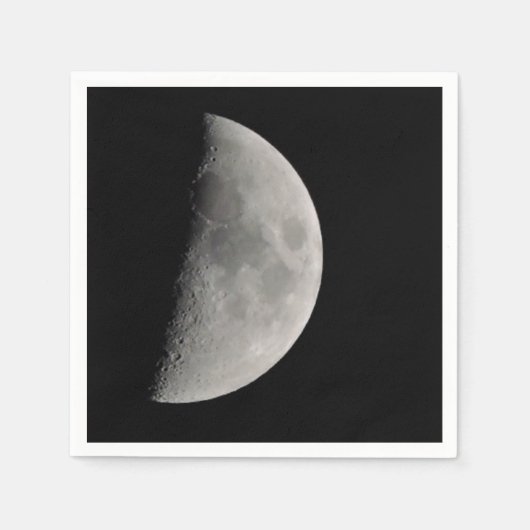 月インスパイアで スタンダードカクテルナプキン (正面)