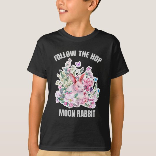 月ウサギ Tシャツ (正面)