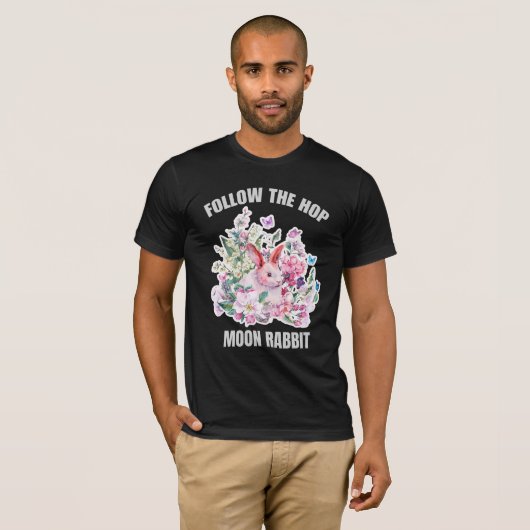 月ウサギ Tシャツ (正面フル)