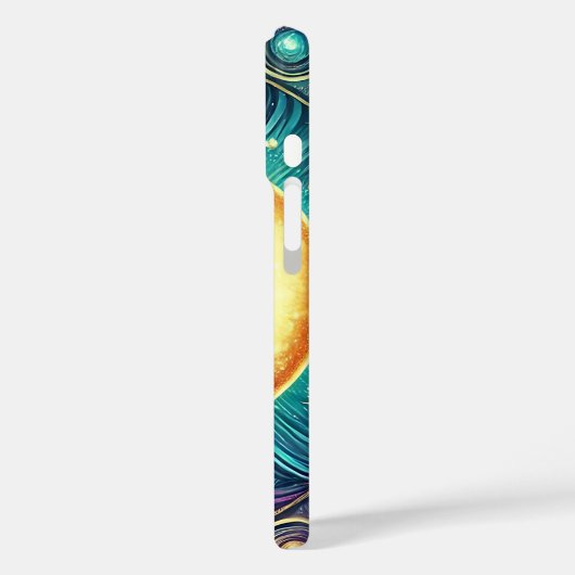 月エレガントと太陽の天術 Case-Mate iPhoneケース (裏面 / 左)