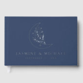 月エレガントと星の海軍とシルバー結婚ズ ゲストブック (正面)