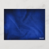 月エレガント光の結婚テーブルの下 ポストカード (裏面)