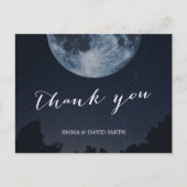 月エレガント星の結婚皆様 ポストカード (正面)