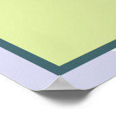 月カスタマイズの写真の表示の従業員 ポスター (角)