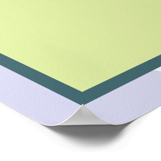 月カスタマイズの写真の表示の従業員 ポスター (角)