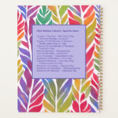 月カスタマイズ/週ごとのプランナー プランナー手帳 (裏面)