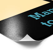 月カスタムの写真表示の従業員の色 フォトプリント (角)