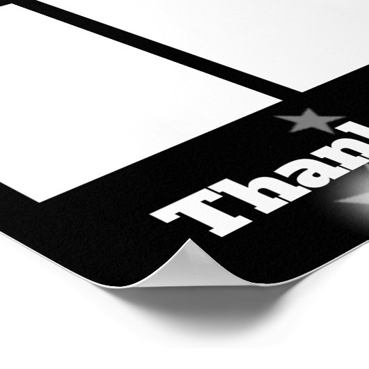 月カスタム表示pのカラー写真従業員 ポスター (角)