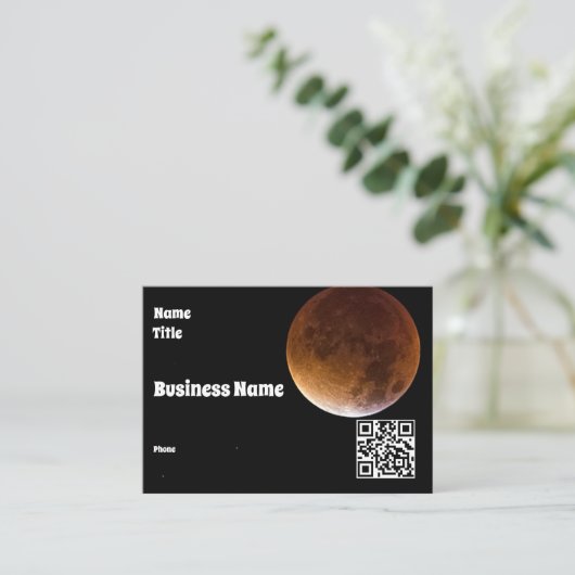 月カル 名刺 (スタンド正面)