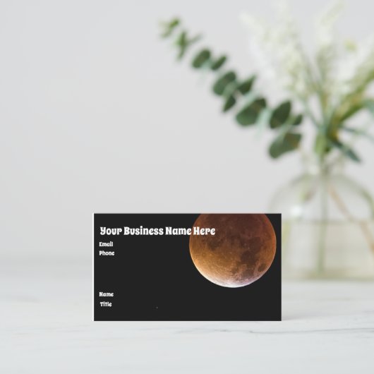 月カル 名刺 (スタンド正面)