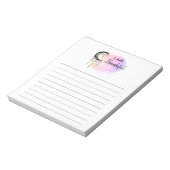 *~*月グラデーション坊保感謝リスト感謝 ノートパッド (回転)