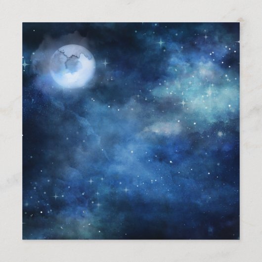 月スカイフルムーンシテリア銀河系スクエアディナー メニュー (裏面)