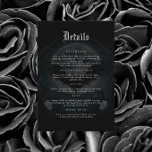 月スカルこうもりゴシック結婚ズ黒詳細 エンクロージャーカード